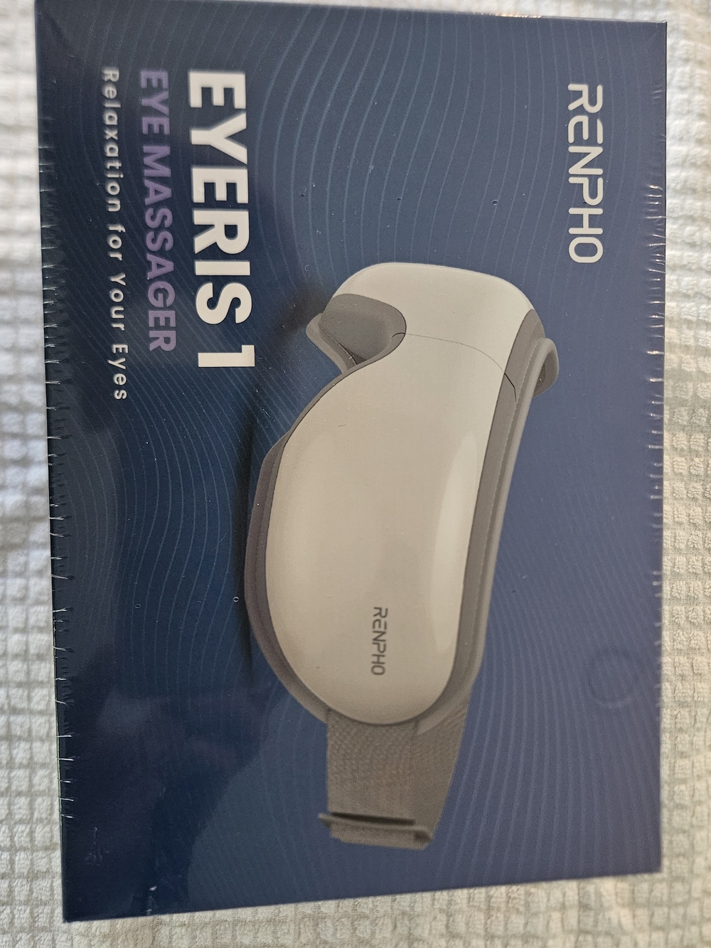 RENPHO Eyeris 1 Eye Massager - White and Gray